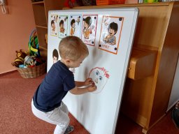 Oči, uši, pusu, nos máme pro radost