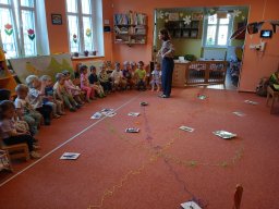 V zoologické zahradě, nehlaďte lva na bradě