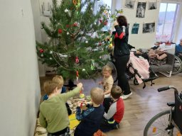 Kytička - vánoční tvoření se seniory