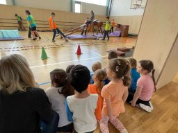 Sportovní den v ZŠ U Lesa