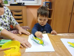 Slunéčko zachází za hory